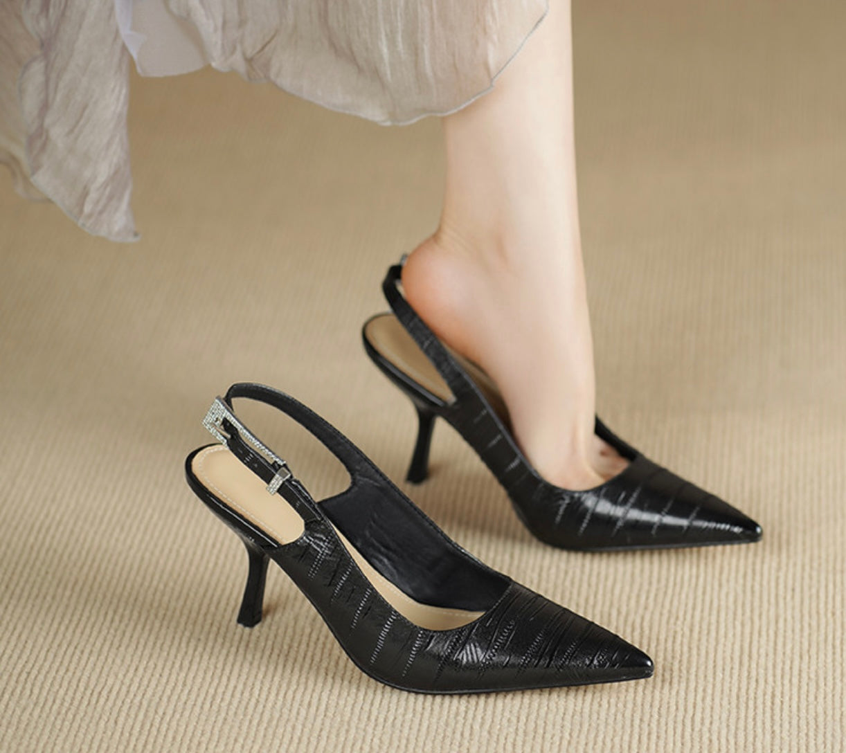 luxury heels korean style